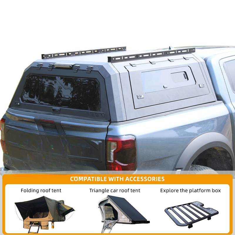 Car Accessories For Camping - Couverture de benne rigide en acier