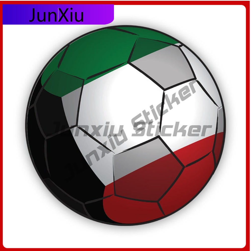 Car Accessories Kuwait - Autocollant de football du Koweït, résistant