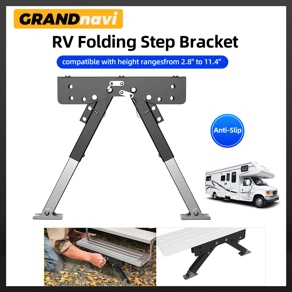 Car Accessories For Camping - Stabilisateur de marchepied robuste pour camping-car,
