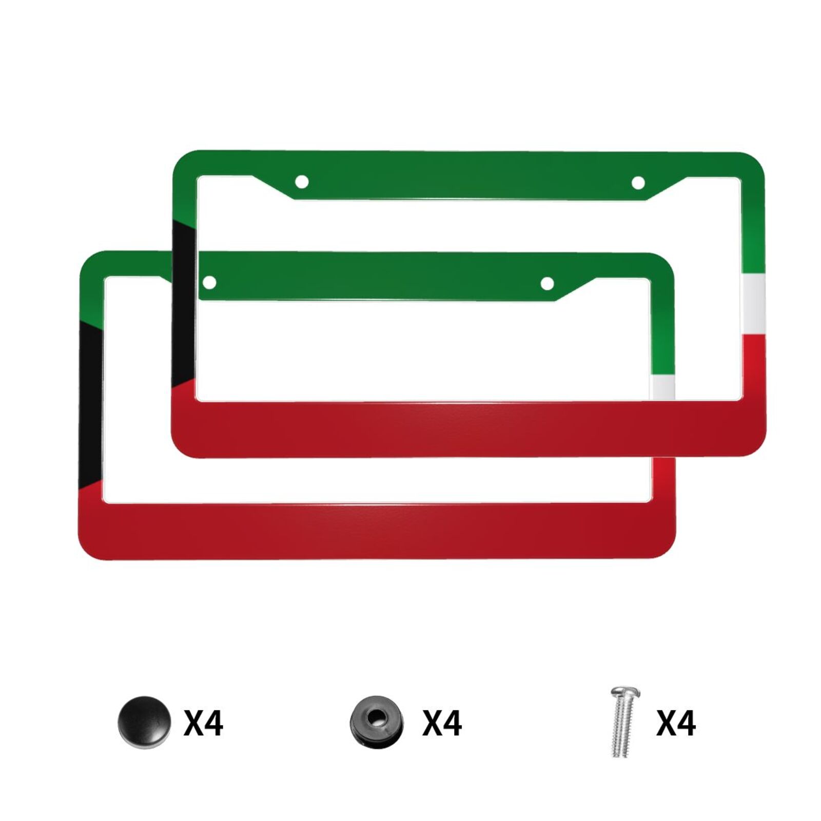 Car Accessories Kuwait - Couverture universelle de cadre de plaque