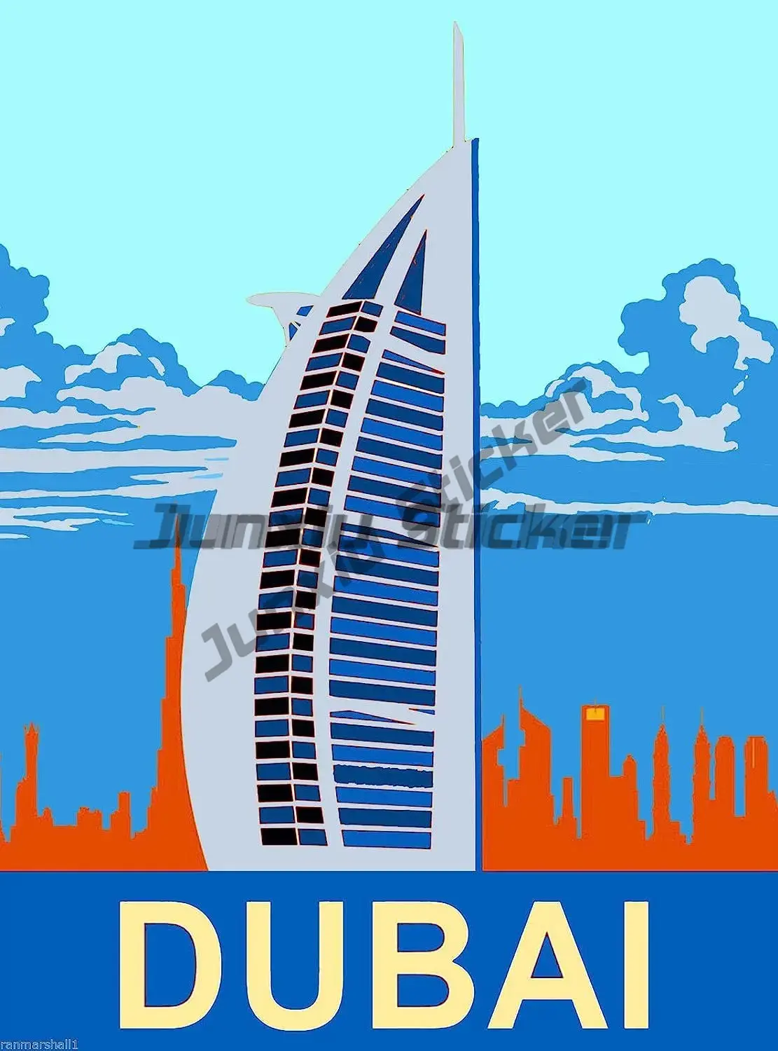 Car Accessories In Dubai - Autocollants de voiture avec drapeau national