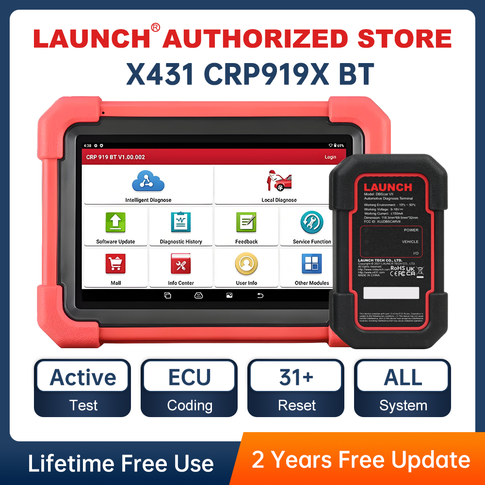 Obd2 Scanner - Outil de diagnostic automobile X431 CRP919X