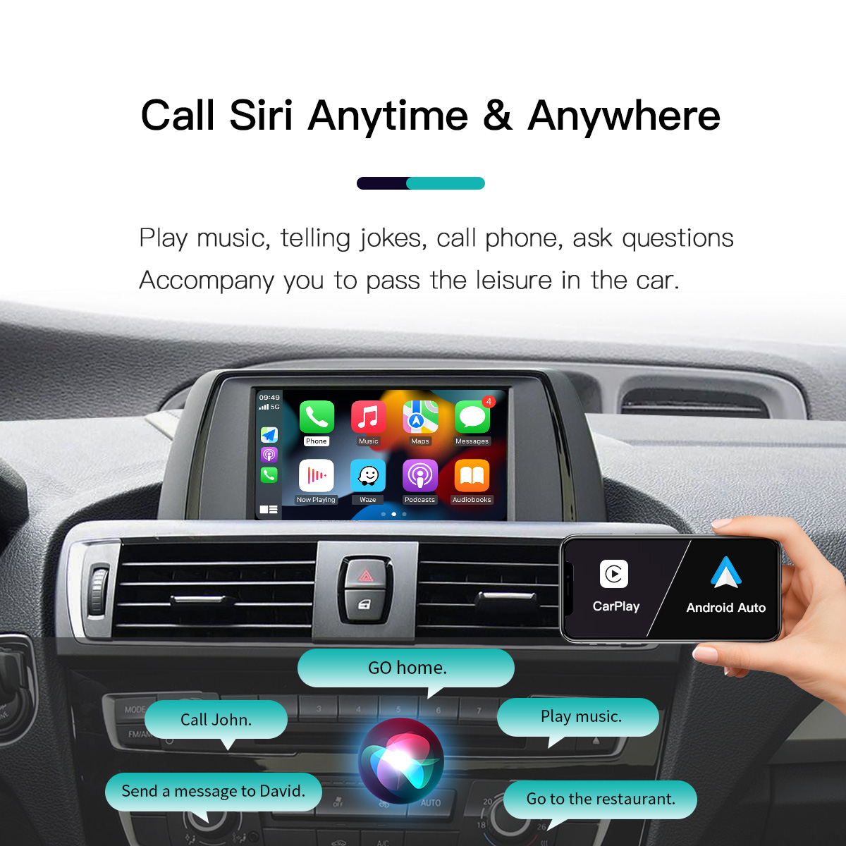 Interface multimédia CarPlay s - Rear Camera For Car avis et prix