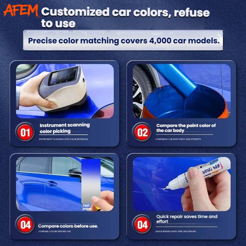 Stylo de retouche peinture pou - Car Scratch Remover Pen avis et prix