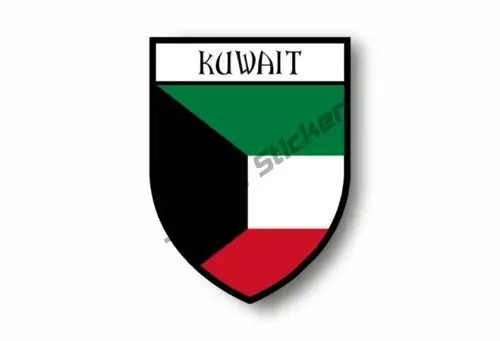 Autocollant carte avec drapeau - Car Accessories Kuwait avis et prix