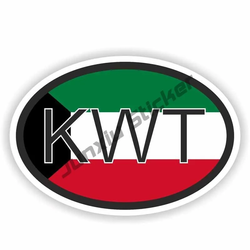 Autocollant carte avec drapeau - Car Accessories Kuwait avis et prix