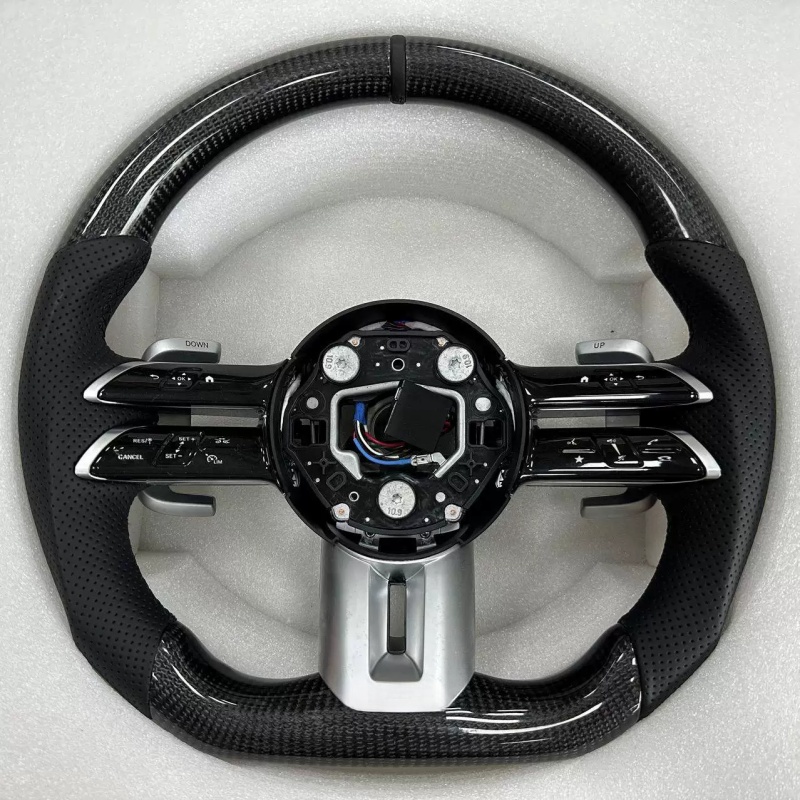 Volant de voiture en fibre de  - Car Accessories Mercedes avis et prix