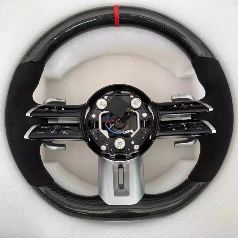 Volant de voiture en fibre de  - Car Accessories Mercedes avis et prix