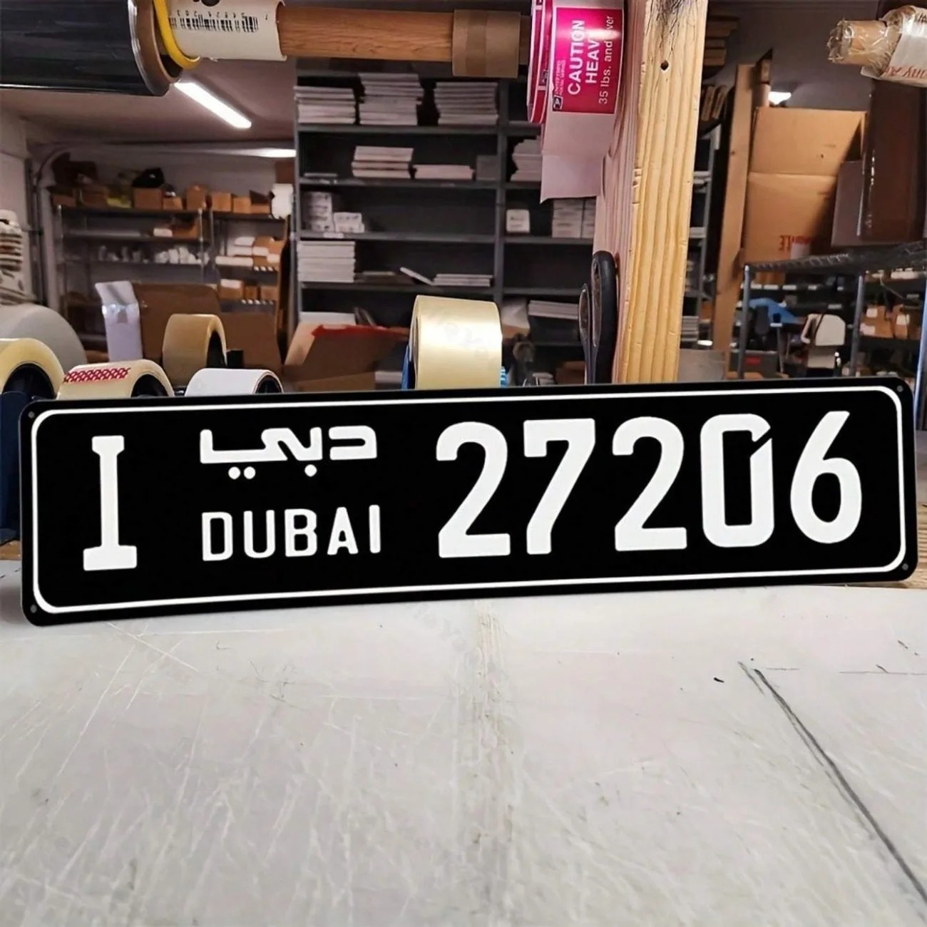 Panneau de rue en aluminium gr - Car Accessories In Dubai avis et prix