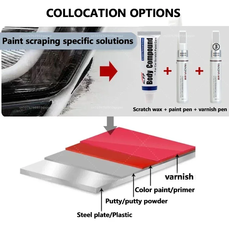 Peinture de retouche pour voit - Car Scratch Remover Pen avis et prix