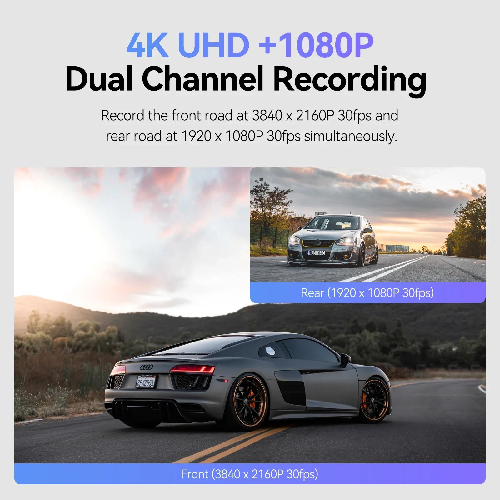 VIOFO A129 Pro Duo Dash Cam 4K - Rear Camera For Car avis et prix