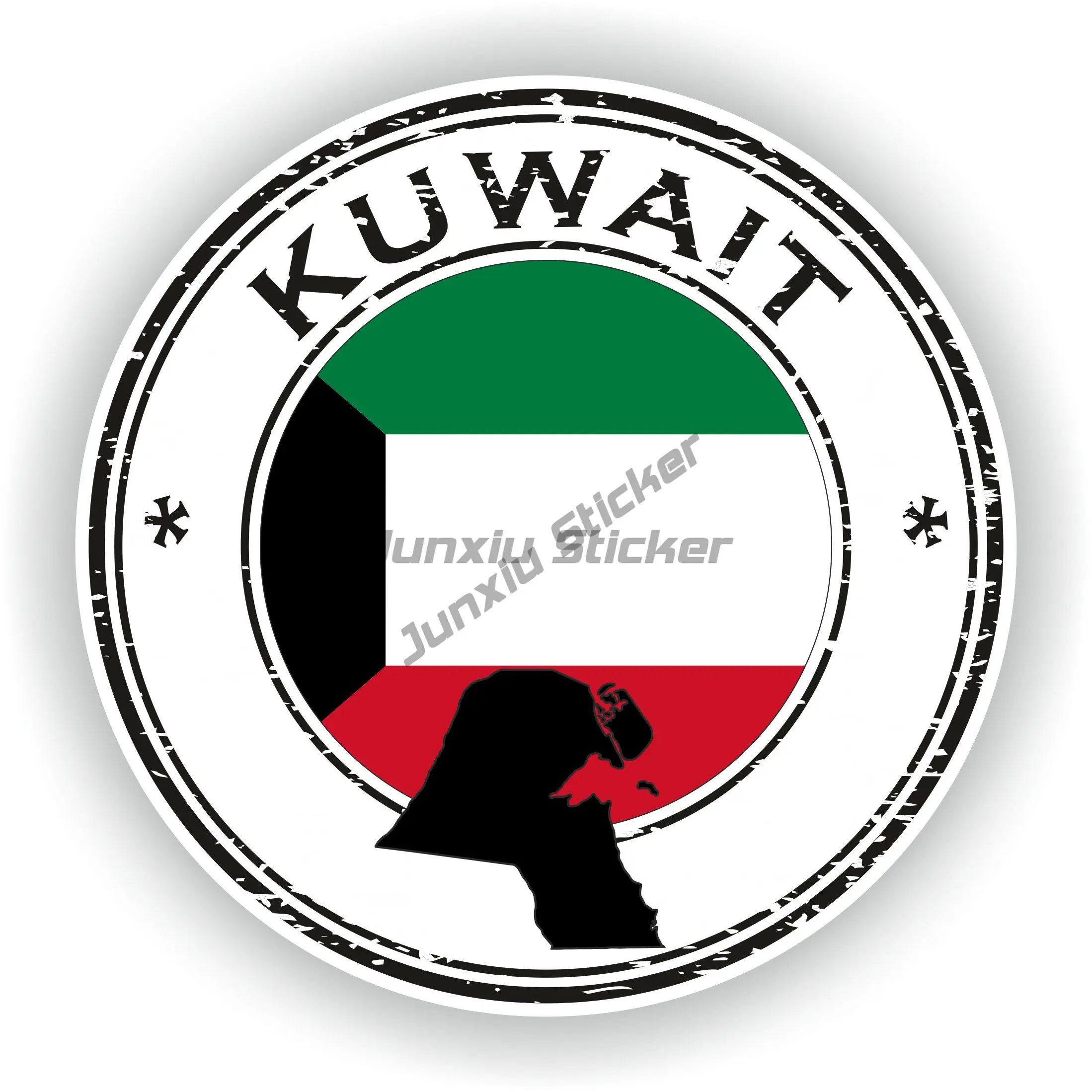 KWT koweïtien drapeau carte em - Car Accessories Kuwait avis et prix