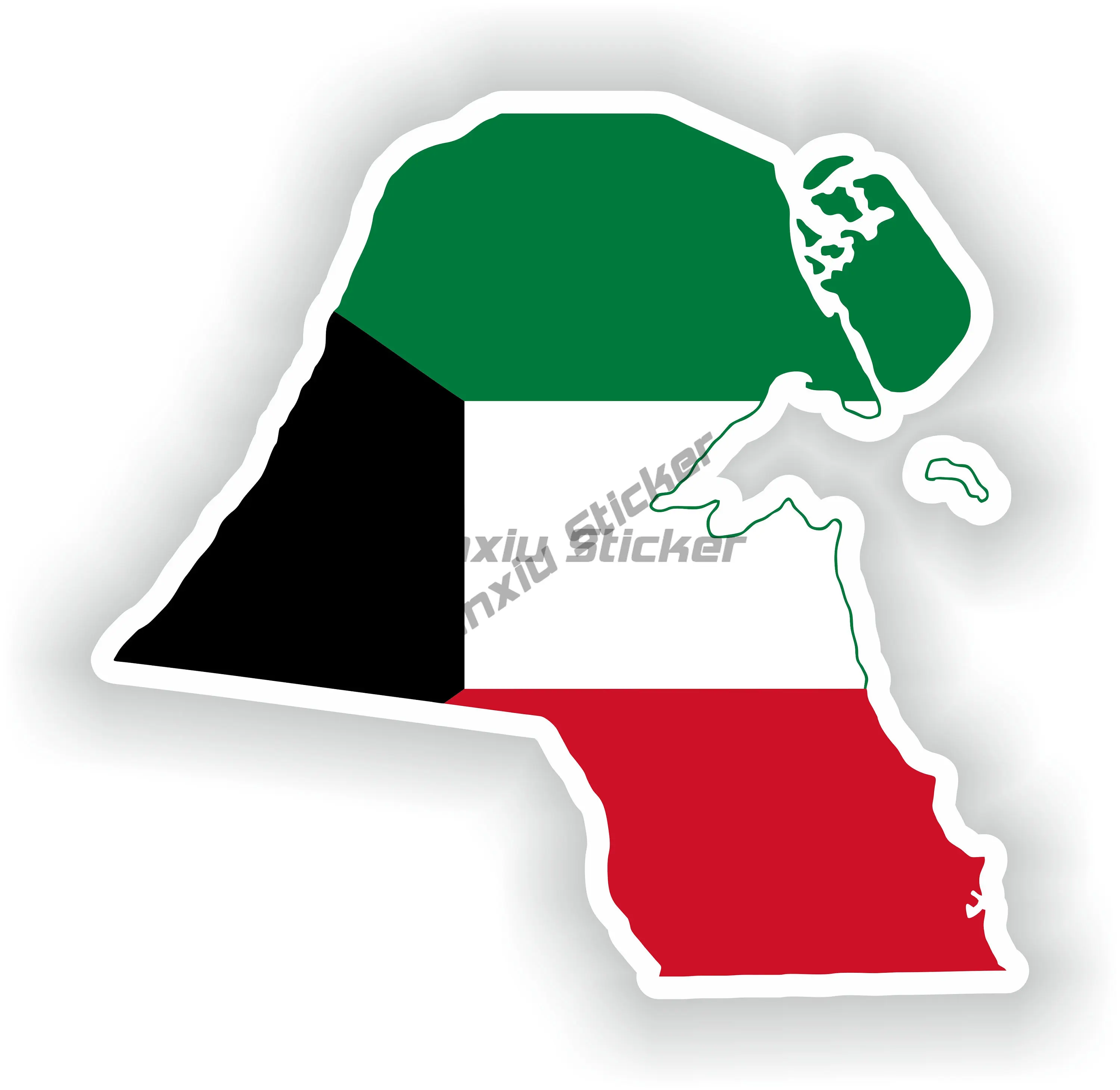 KWT koweïtien drapeau carte em - Car Accessories Kuwait avis et prix