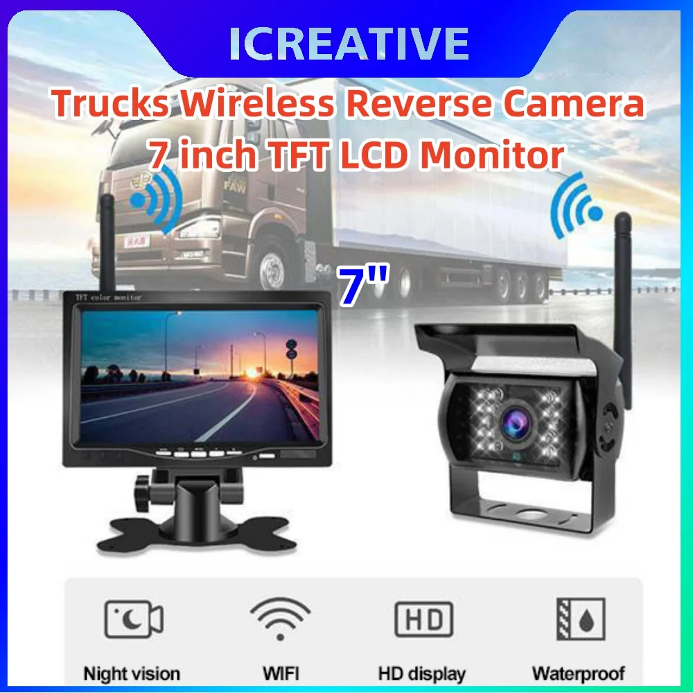Caméra de recul sans fil HD 7' - Rear Camera For Car avis et prix